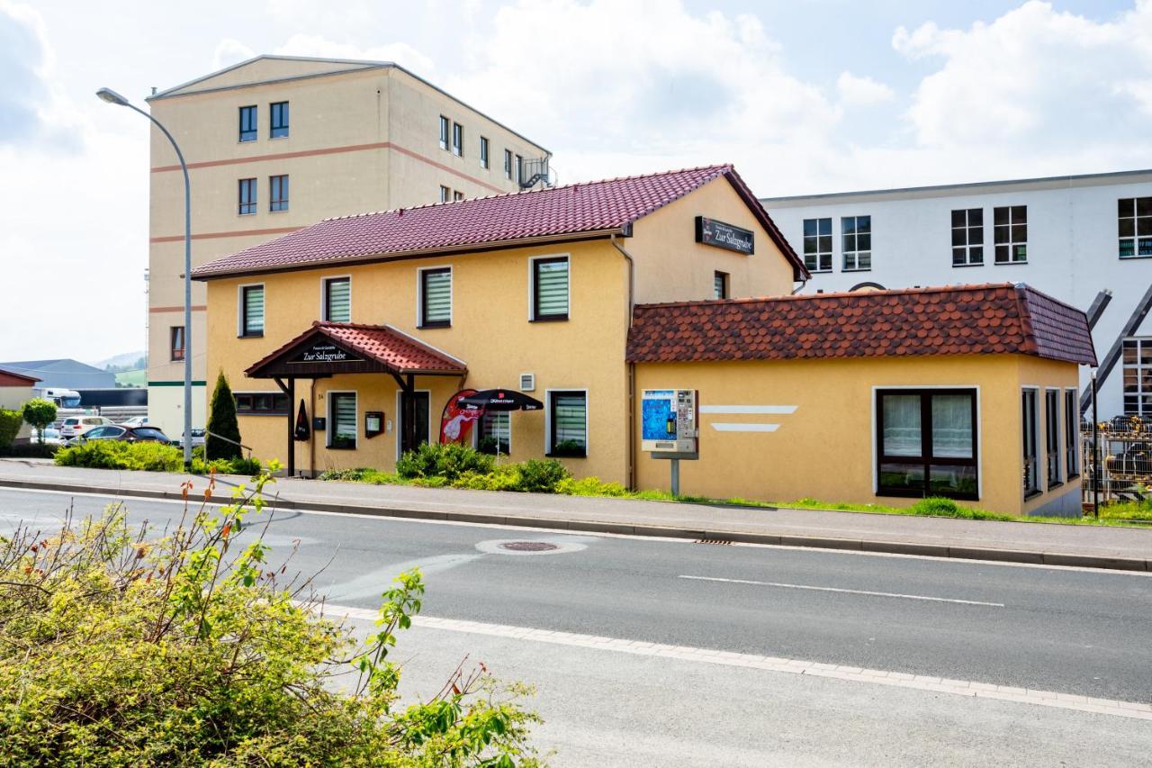 Pension & Gaststaette Zur Salzgrube Sondershausen Exterior photo