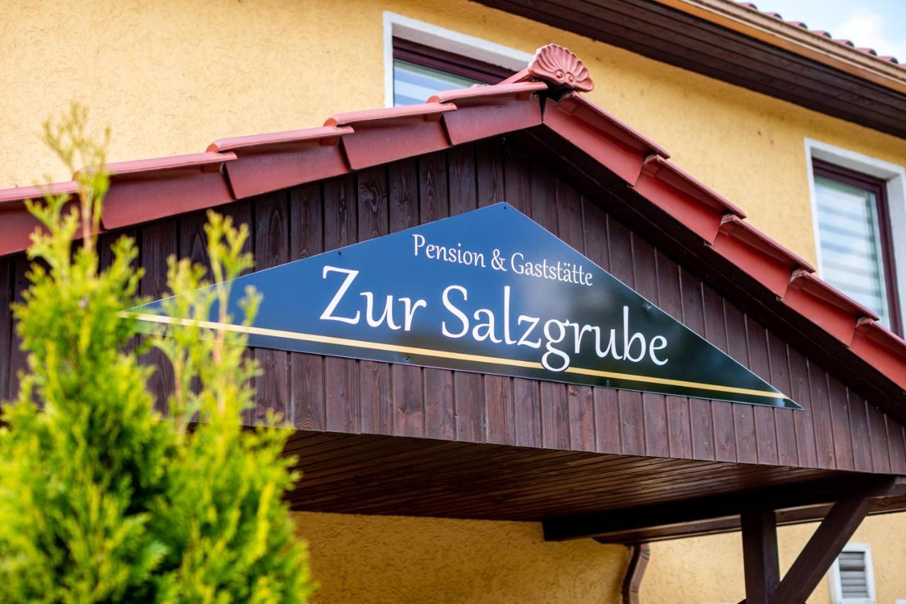 Pension & Gaststaette Zur Salzgrube Sondershausen Exterior photo